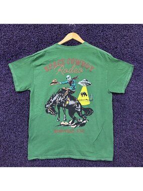 Space Cowboy Alien Tshirt size Large